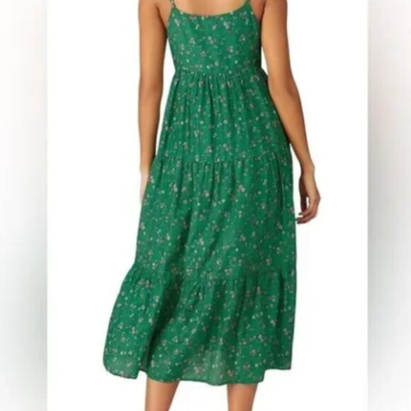 XÍRENA Green Sophie Dress Size Medium - Picture 3 of 8